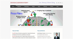 Desktop Screenshot of josanlab.com